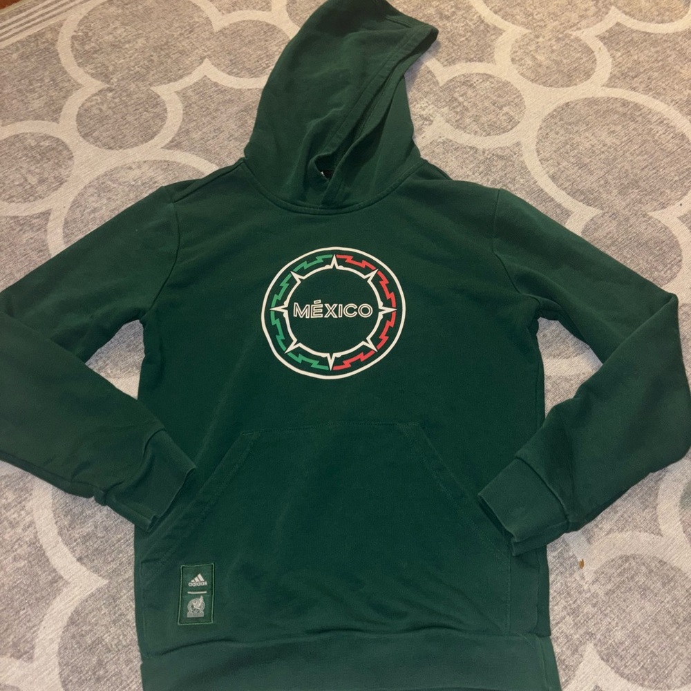 adidas Dark Green Mexico Hoodie